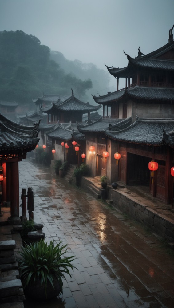 Town in China